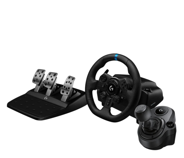 Logitech G923 + Shifter PS5/PS4/PC - 583235 - zdjęcie